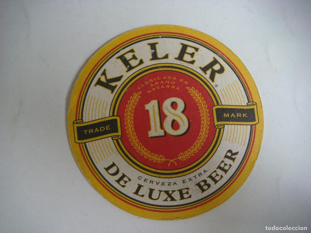 Otros art&iacute;culos de coleccionismo en papel: POSAVASOS DE PAPEL DE KELER 18 DE LUXE BEER-CAR-N&ordm;-82-BIS