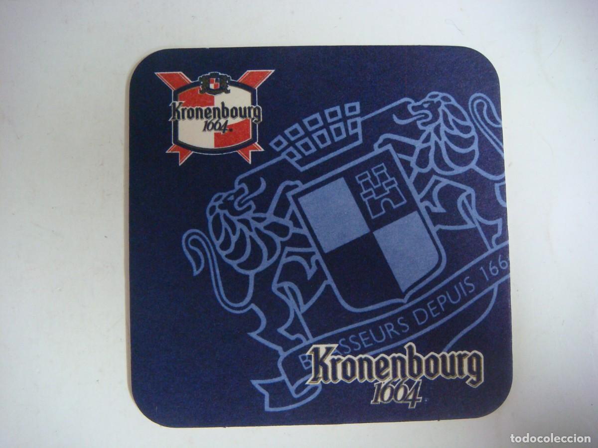 Otros art&iacute;culos de coleccionismo en papel: POSAVASOS DE PAPEL DE KRONENBOURG 1664-CAR-N&ordm;-82-BIS