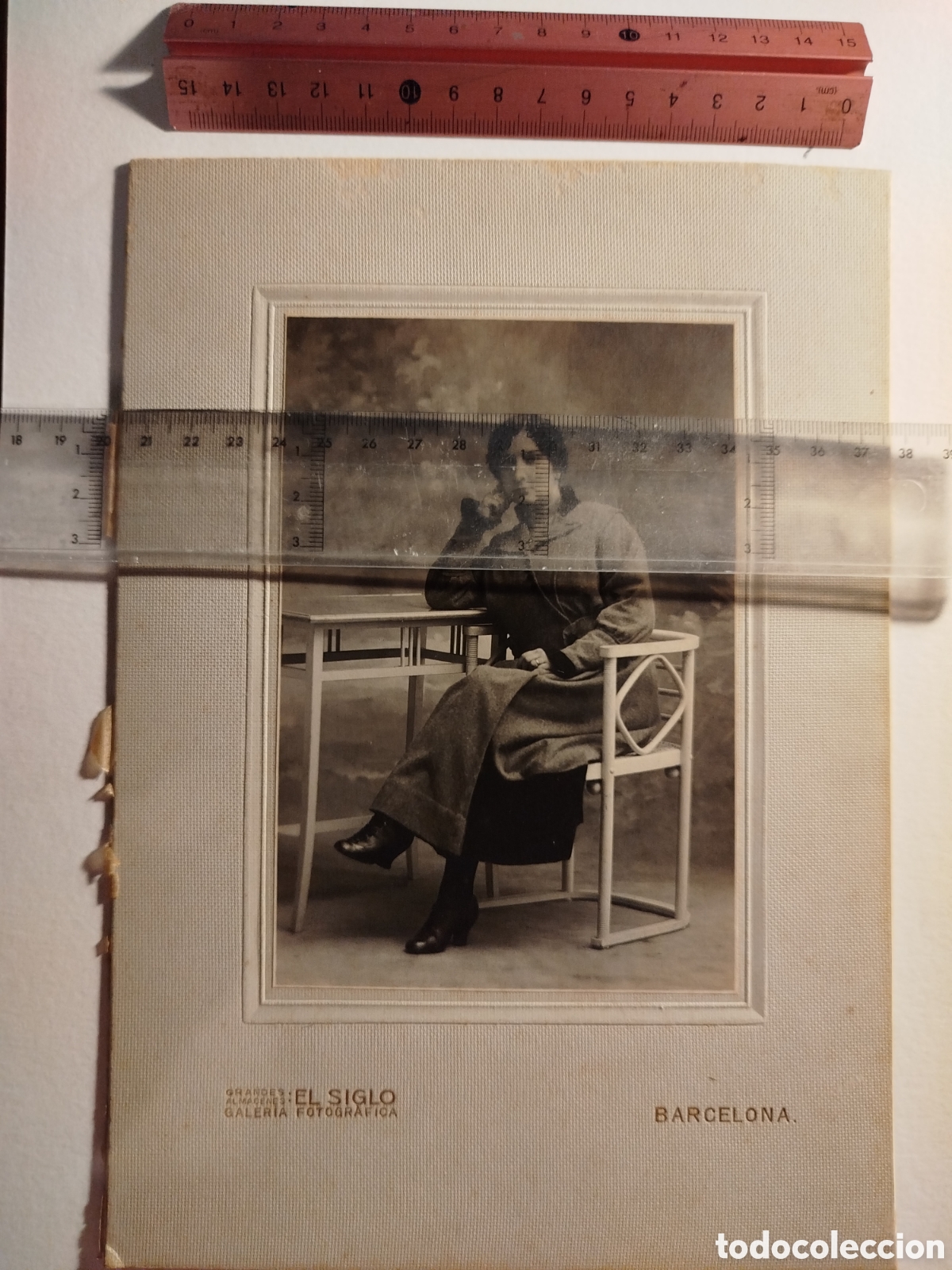 Otros art&iacute;culos de coleccionismo en papel: Fotografia antigua retrato mujer