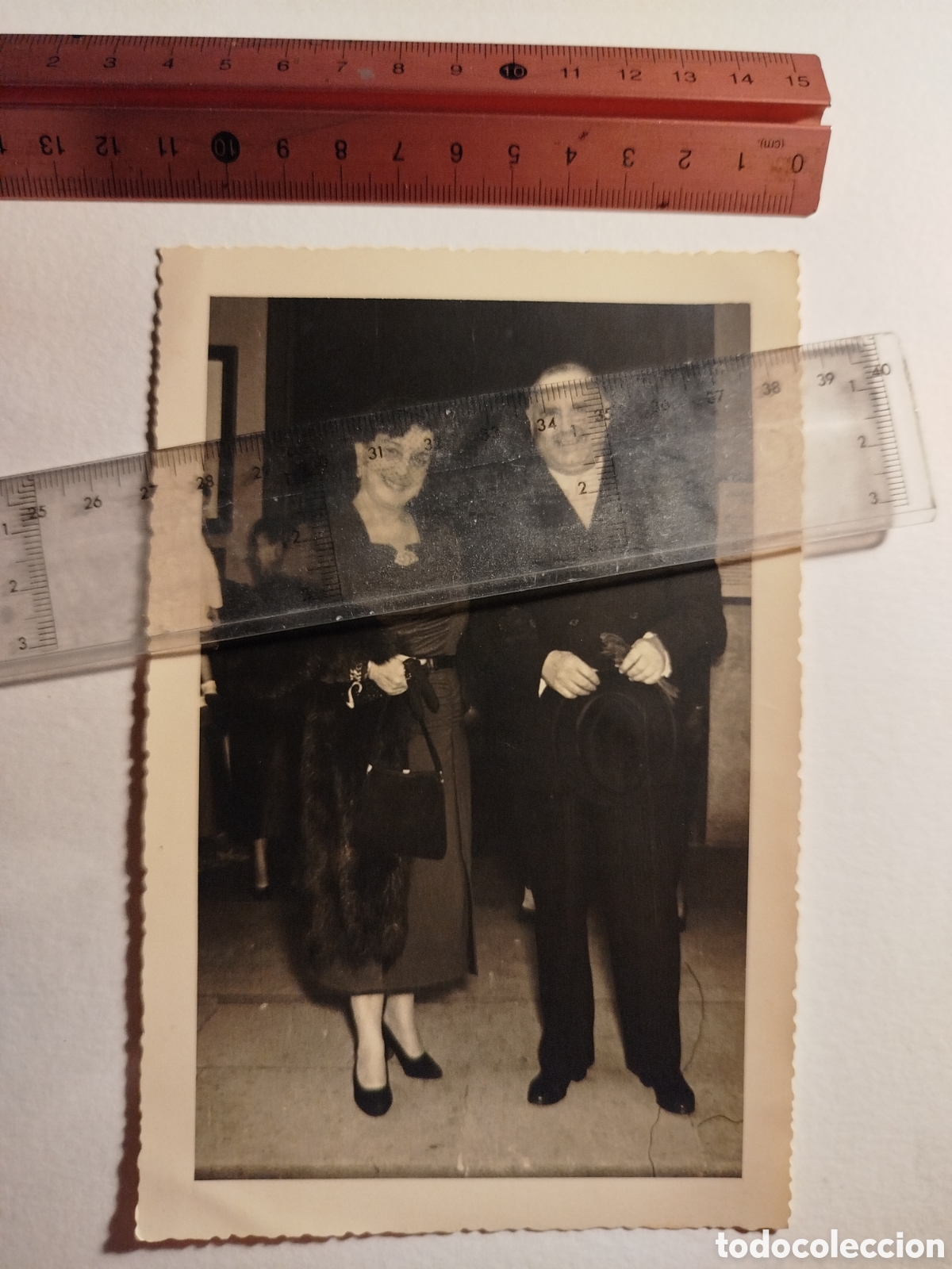 Otros art&iacute;culos de coleccionismo en papel: Fotografia antigua retrato pareja
