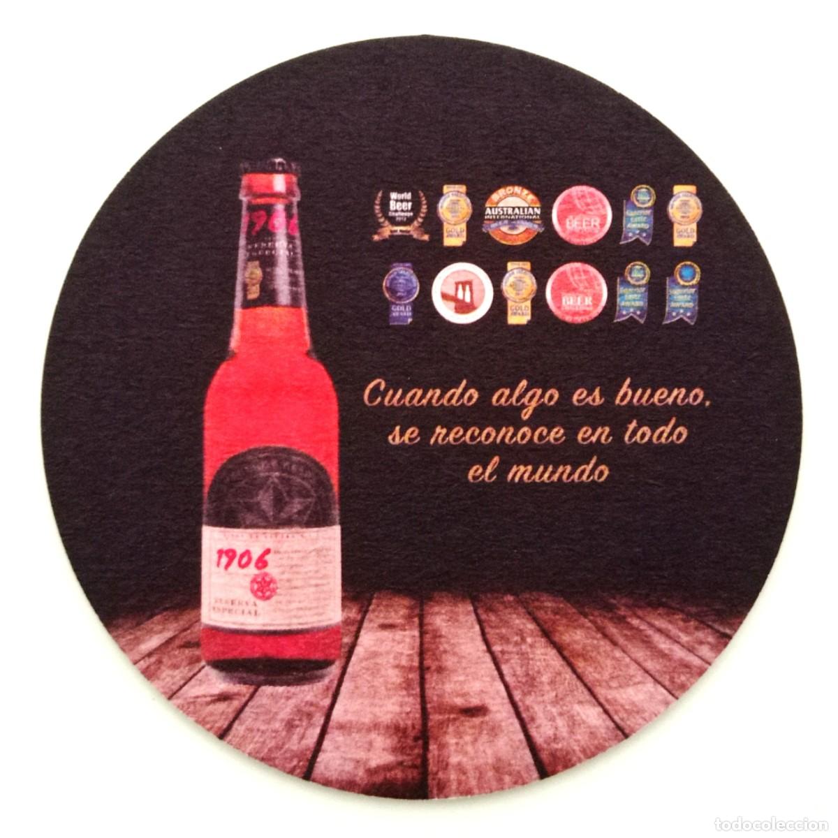 Otros art&iacute;culos de coleccionismo en papel: POSAVASO CERVEZA ESTRELLA GALICIA 1906 (ESPA&Ntilde;A)