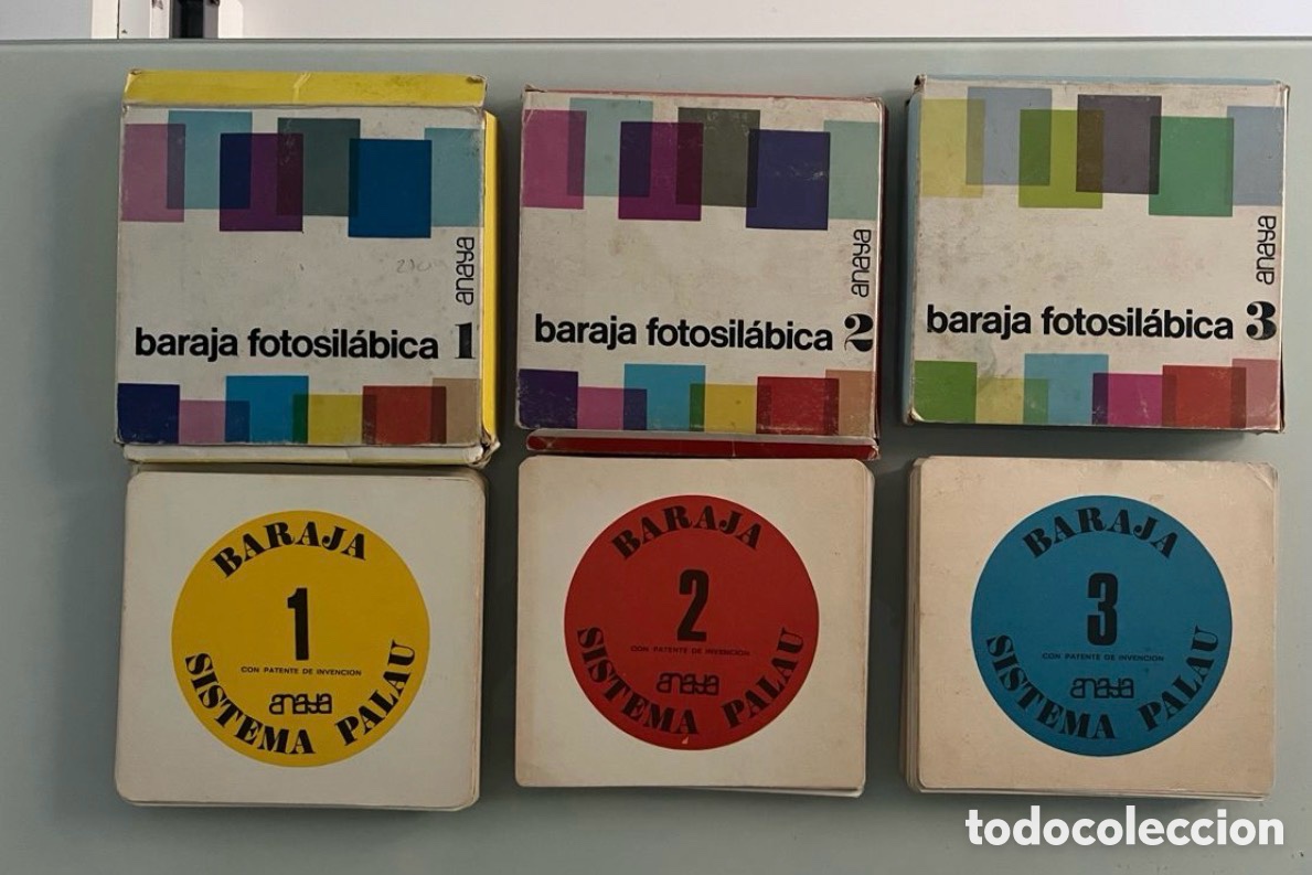 Sammelleidenschaft Andere Papierartikel: Barajas fotosil&aacute;bicas Sistema Palau Anaya 1, 2 y 3 (Juego completo). A&ntilde;o 1979