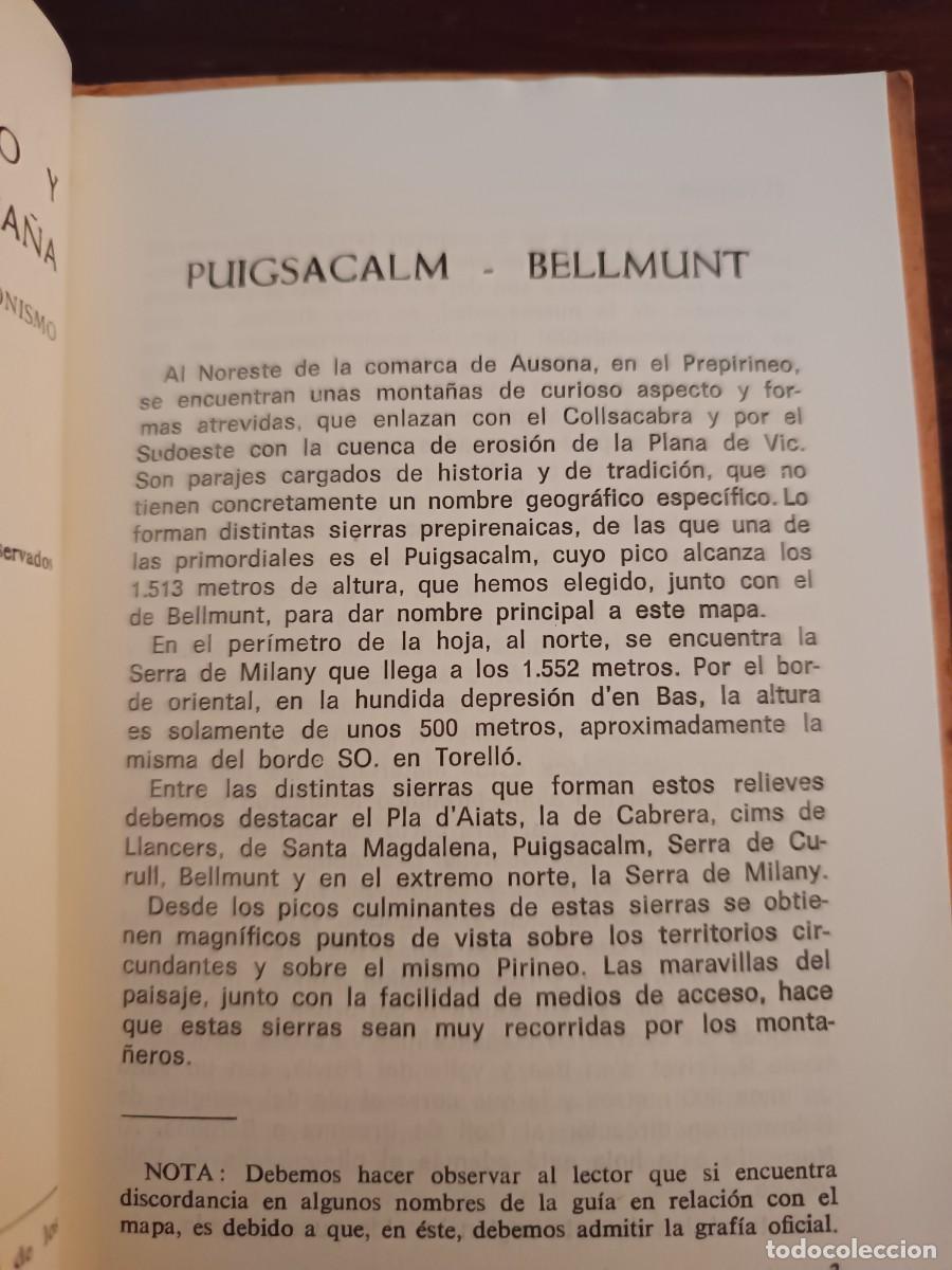 Otros art&iacute;culos de coleccionismo en papel: Puigsacalm. Bellmunt. - Foto 4