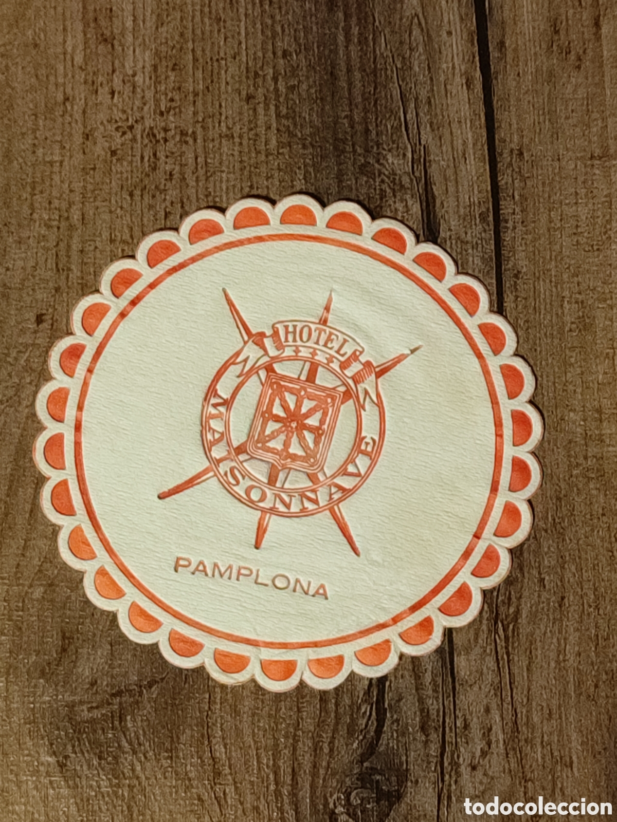 Otros art&iacute;culos de coleccionismo en papel: Hotel Maisonave PAMPLONA