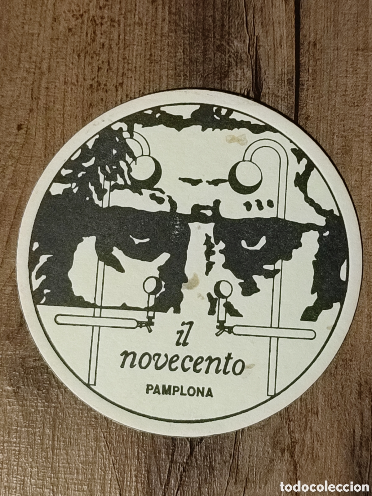 Otros art&iacute;culos de coleccionismo en papel: Posavaso PUB il Novecento PAMPLONA