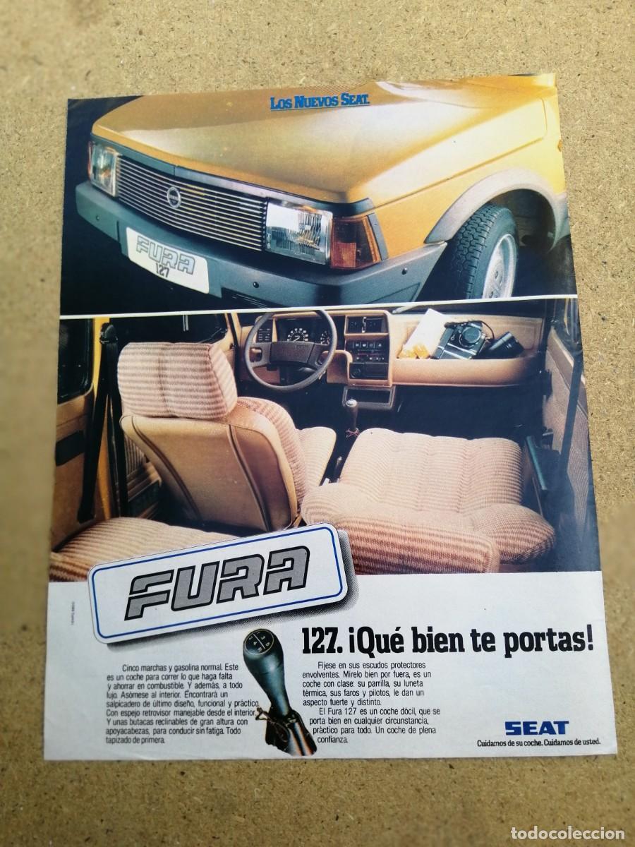 Otros art&iacute;culos de coleccionismo en papel: ANUNCIO. SEAT FURA 127