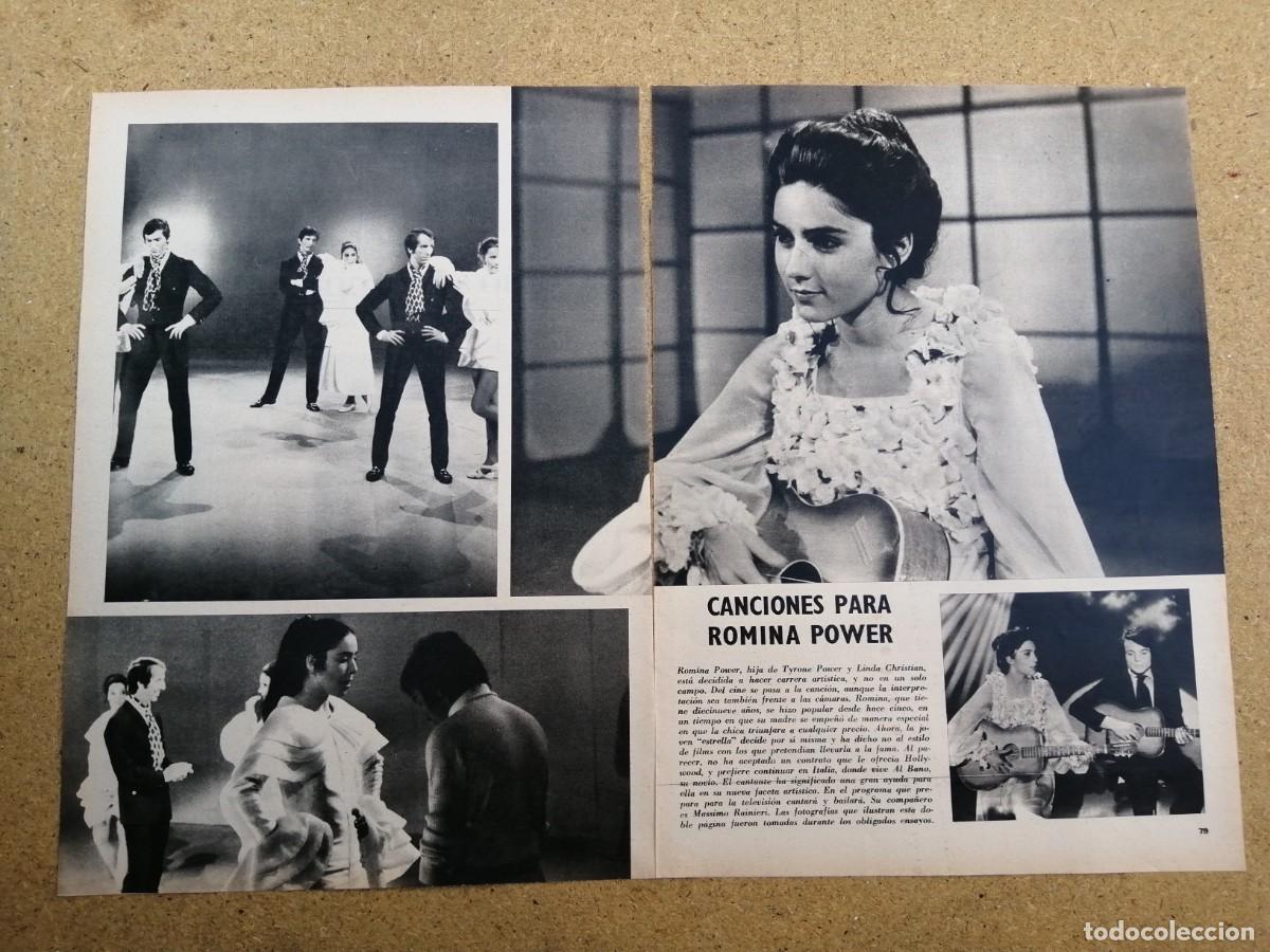 Otros art&iacute;culos de coleccionismo en papel: REPORTAJE. CANCIONES PARA ROMINA POWER