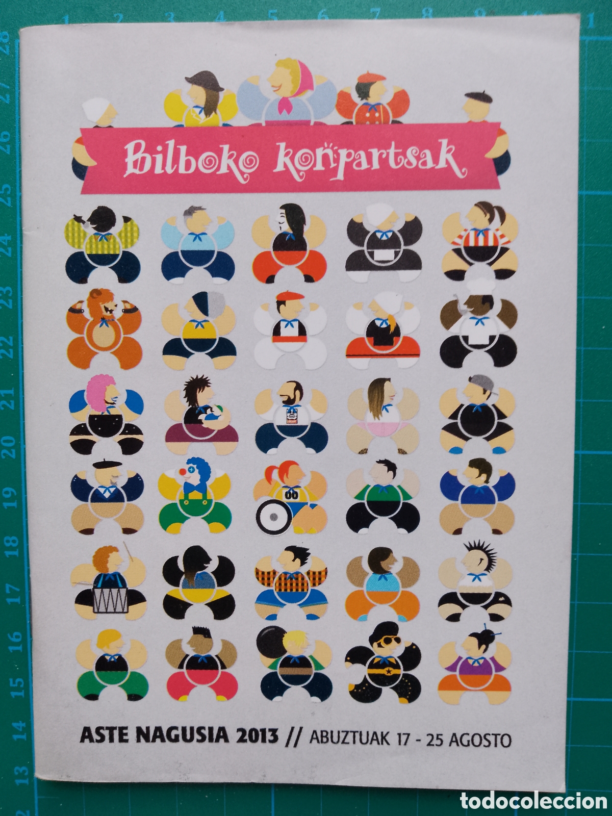 Otros art&iacute;culos de coleccionismo en papel: BILBOKO KONPARTSAK . ASTE NAGUSIA 2013 .