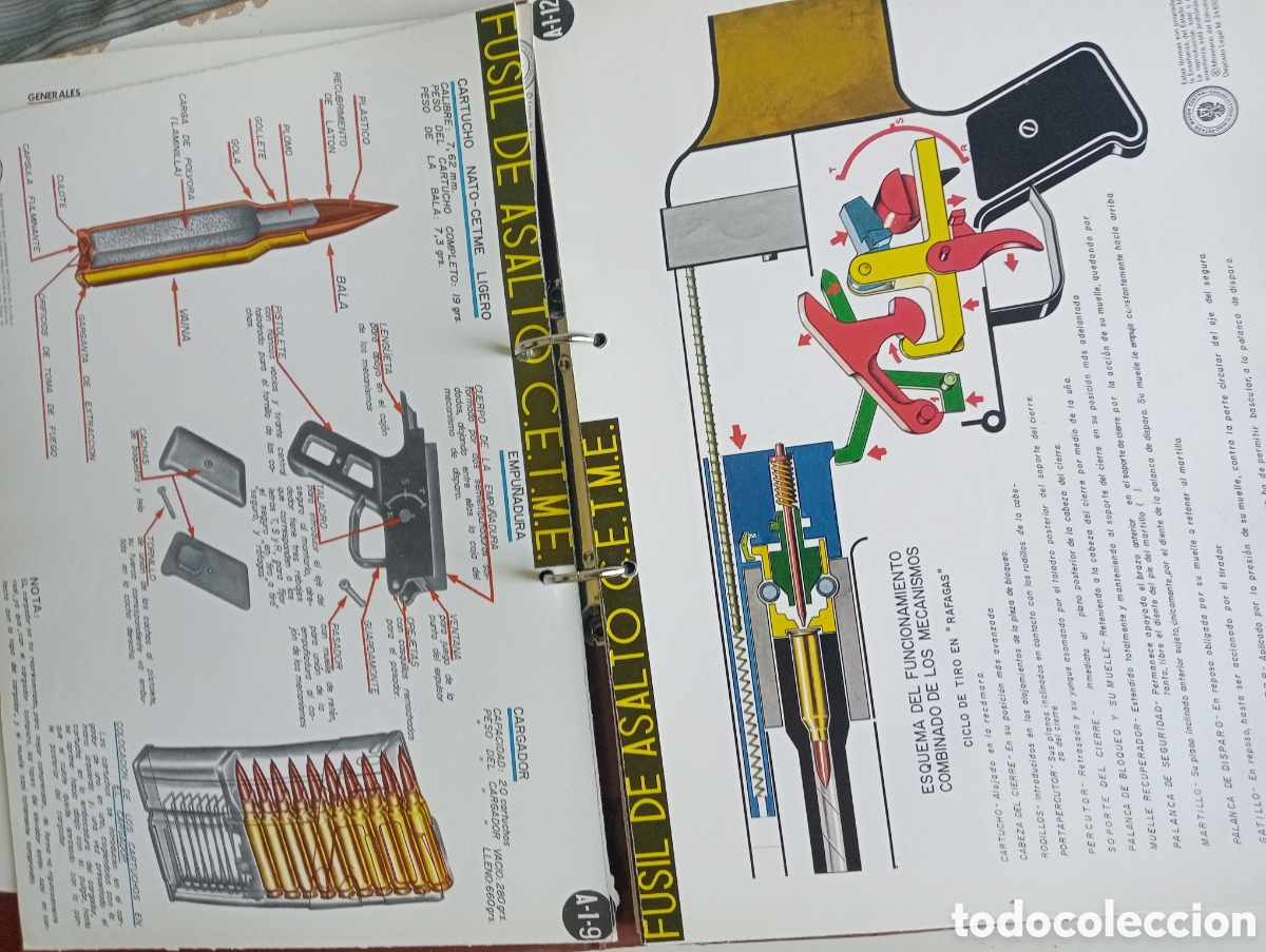 Otros art&iacute;culos de coleccionismo en papel: Documentos Ense&ntilde;anza ejercito - Foto 4