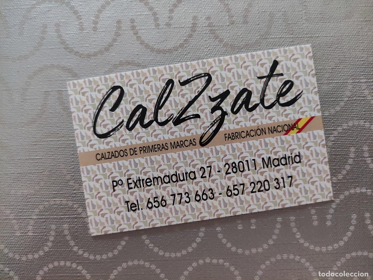 Otros art&iacute;culos de coleccionismo en papel: TARJETA VISITA - CALZATE - MADRID - CALZADO