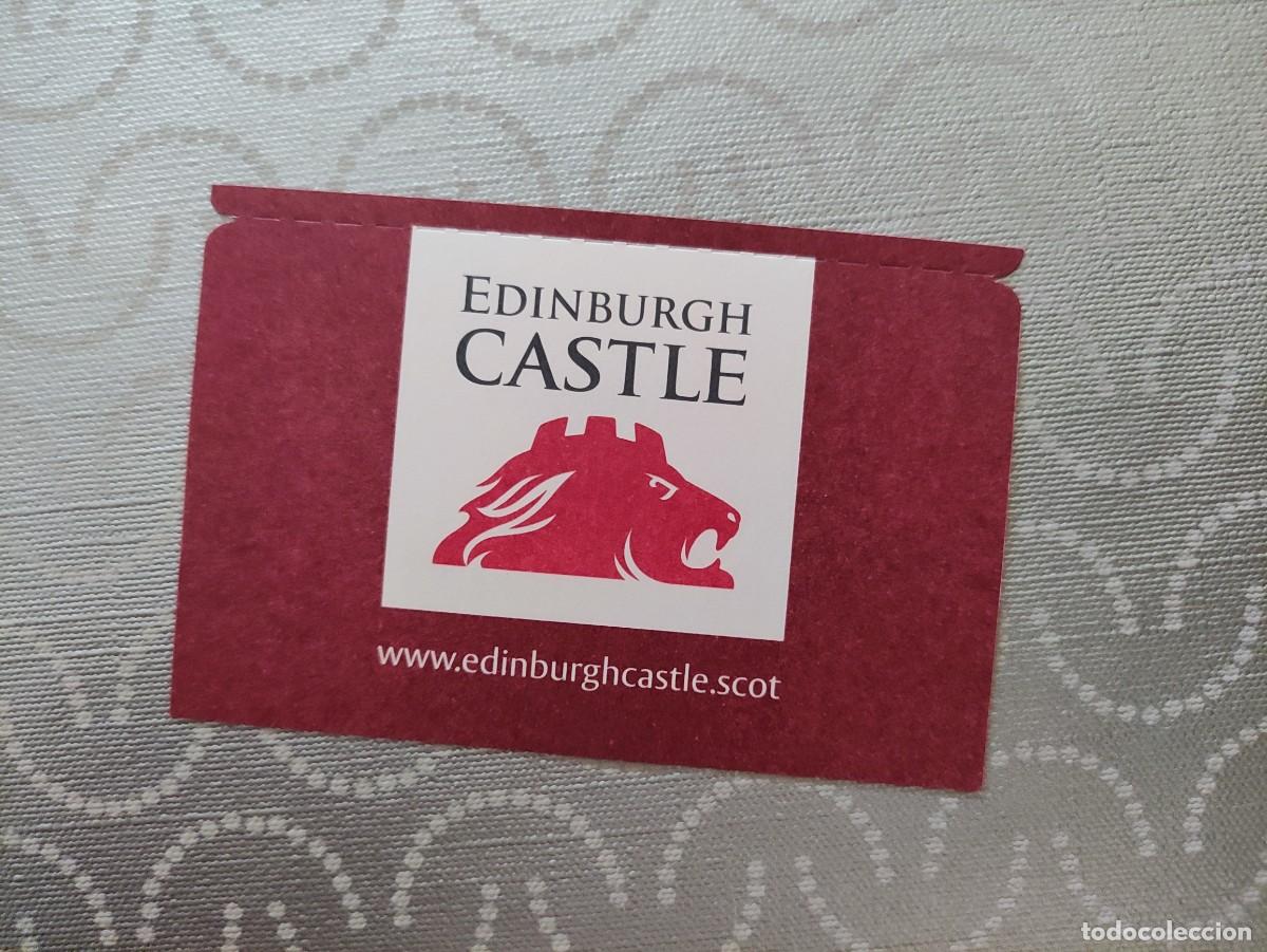 Otros art&iacute;culos de coleccionismo en papel: ENTRADA - EDINBURGH CASTLE - ESCOCIA - CASTILLO LEON FAUNA