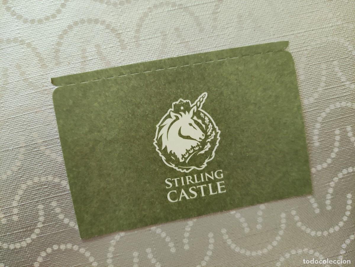 Otros art&iacute;culos de coleccionismo en papel: ENTRADA - STIRLING CASTLE - ESCOCIA - CASTILLO UNICORNIO MITOLOGIA FAUNA