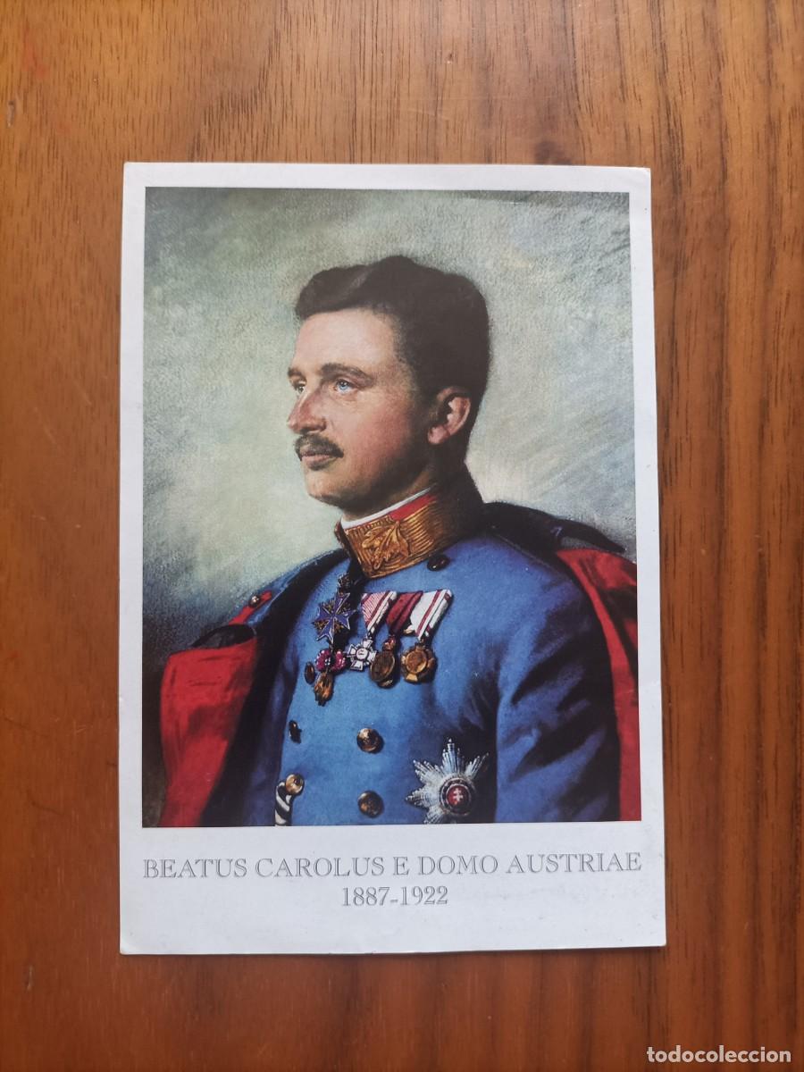 Otros art&iacute;culos de coleccionismo en papel: PROGRAMA DE BEATUS CAROLUS E DOMO AUSTRIAE 1887- 1922. EST&Aacute; NUEVO 11X8CM