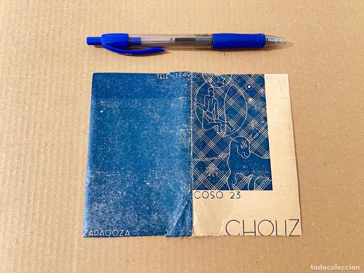 Otros art&iacute;culos de coleccionismo en papel: Sobre porta clich&eacute;s y porta revelado de fotos con publicidad del FOT&Oacute;GRAFO &oacute; TIENDA