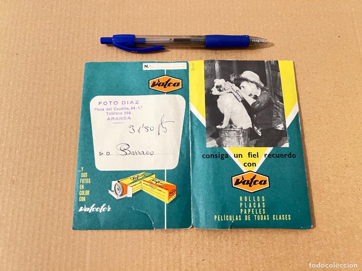 Otros art&iacute;culos de coleccionismo en papel: Sobre porta clich&eacute;s y porta revelado de fotos con publicidad del FOT&Oacute;GRAFO &oacute; TIENDA