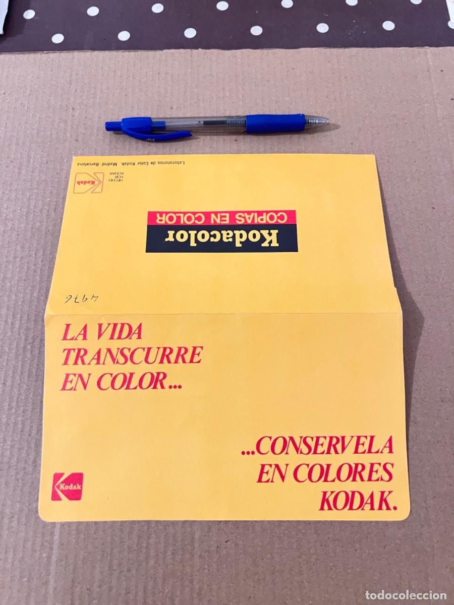 Otros art&iacute;culos de coleccionismo en papel: Sobre porta clich&eacute;s y porta revelado de fotos con publicidad del FOT&Oacute;GRAFO &oacute; TIENDA