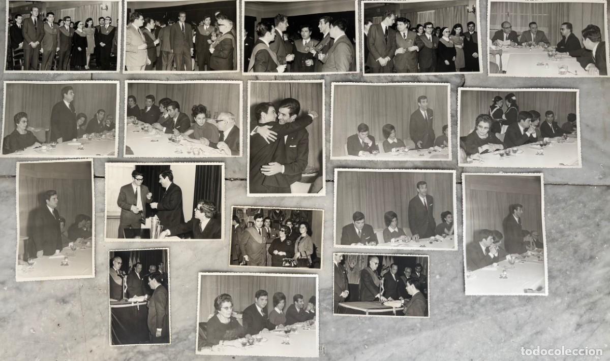 Otros art&iacute;culos de coleccionismo en papel: LOTE DE 18 FOTOS DE ACTO ACAD&Eacute;MICO. FOTVAR-227