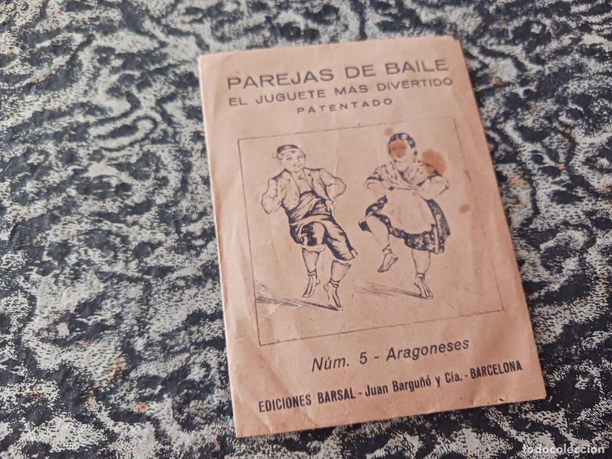 Otros art&iacute;culos de coleccionismo en papel: ediciones Barsal, juego, Parejas de baile, aragoneses, numero 5
