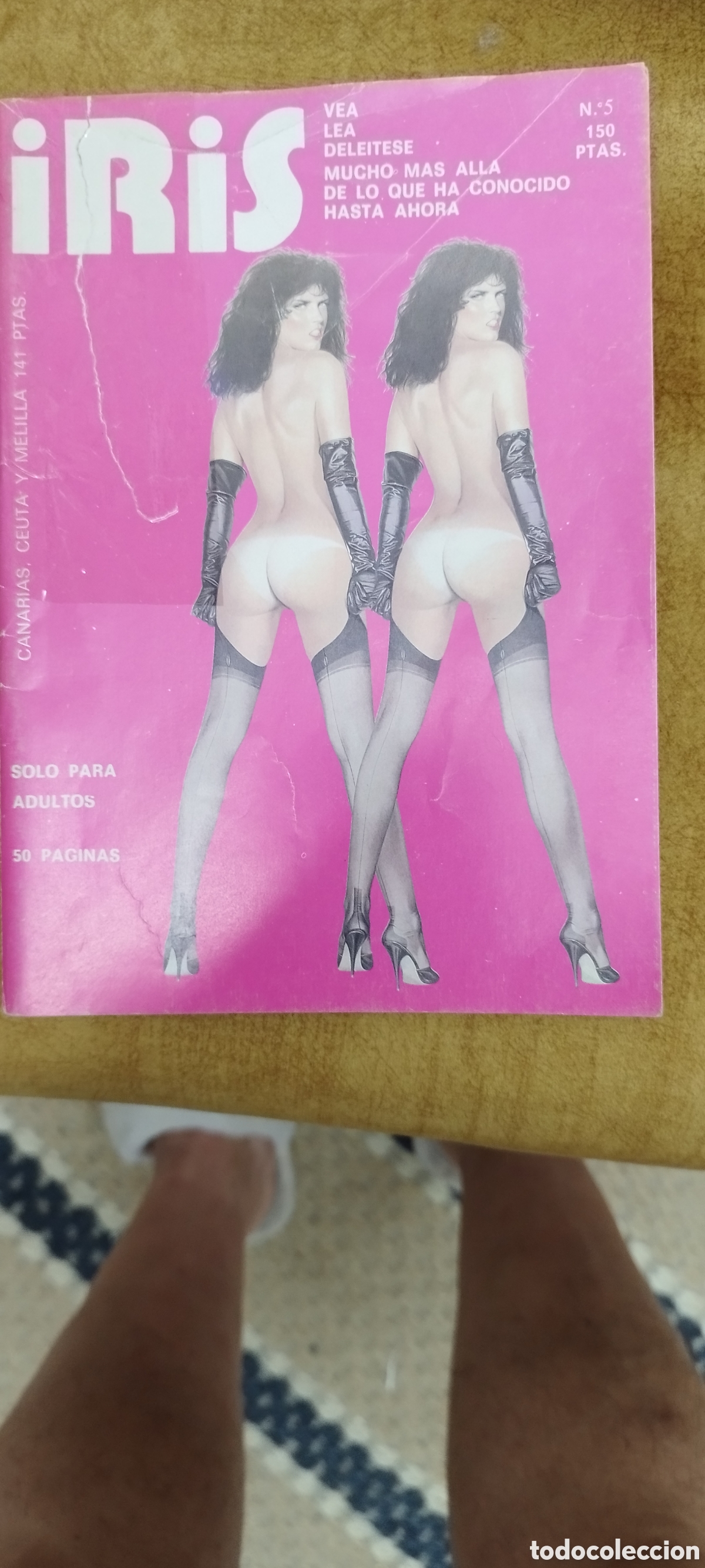 Otros art&iacute;culos de coleccionismo en papel: Iris (solo texto y dibujos)
