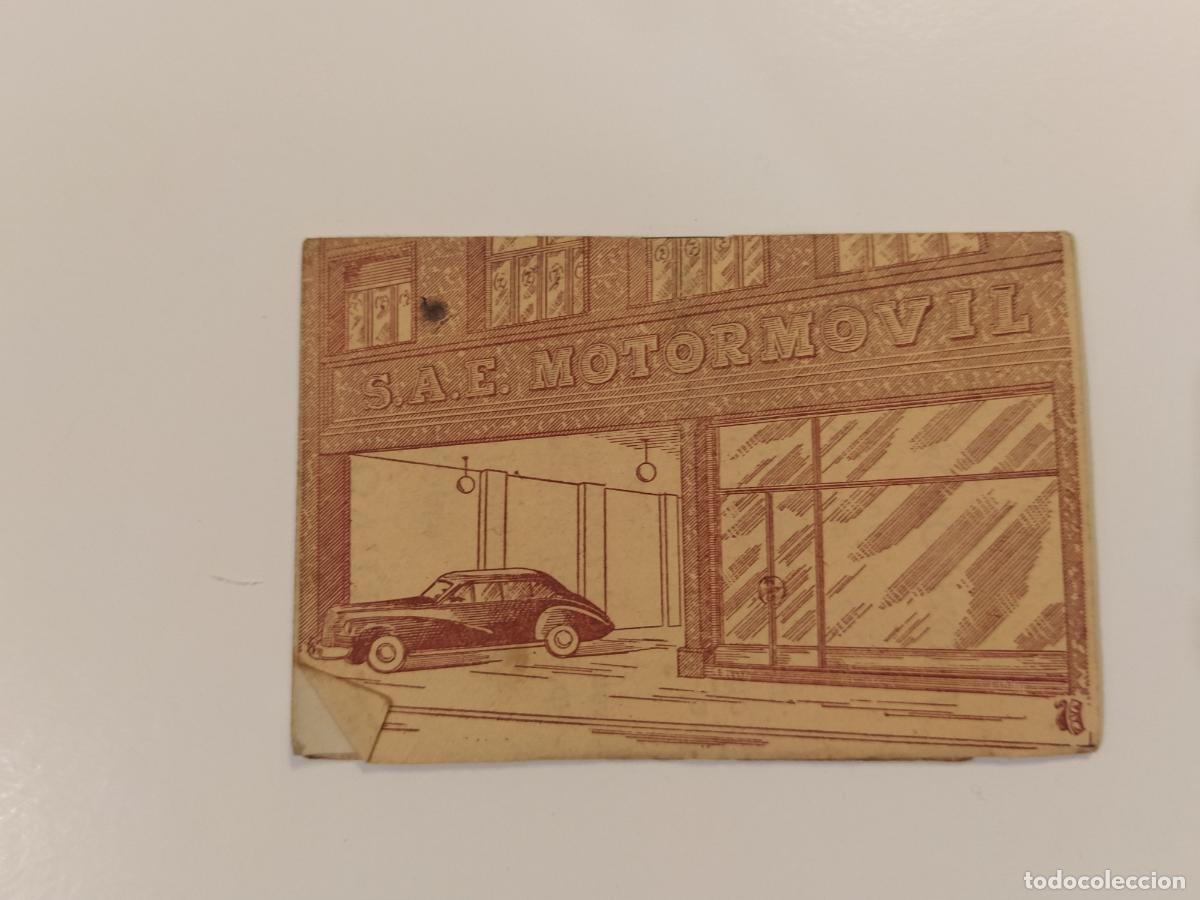 Otros art&iacute;culos de coleccionismo en papel: S.A.E. MOTORMOVIL BARCELONA - PUBLICIDAD - VER FOTOS -(116.475)