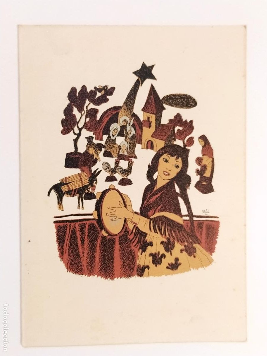 Otros art&iacute;culos de coleccionismo en papel: BARCELONA - DOCTOR JOAN JUBERT - CARRER BALMES - FELICITACION DE NAVIDAD -VER FOTOS-(K-16.053)