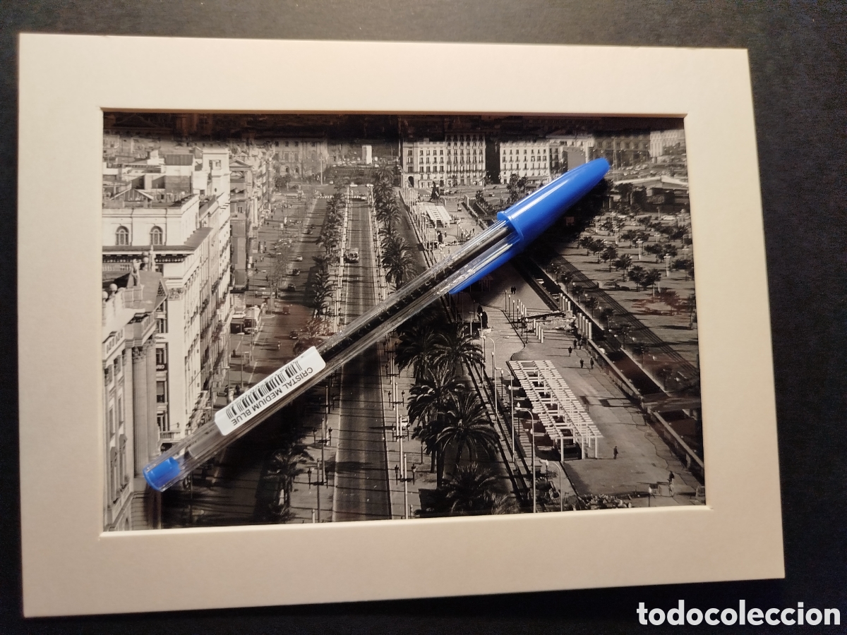 Otros art&iacute;culos de coleccionismo en papel: Foto noventera de Bcn en blanco y negro