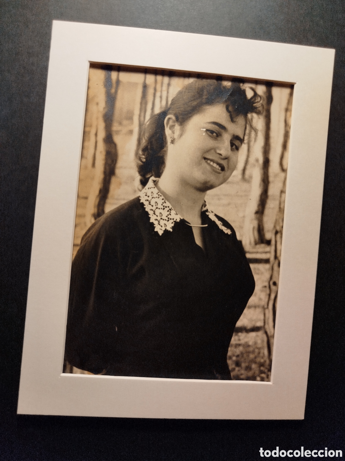 Otros art&iacute;culos de coleccionismo en papel: Retrato mujer retro vintage