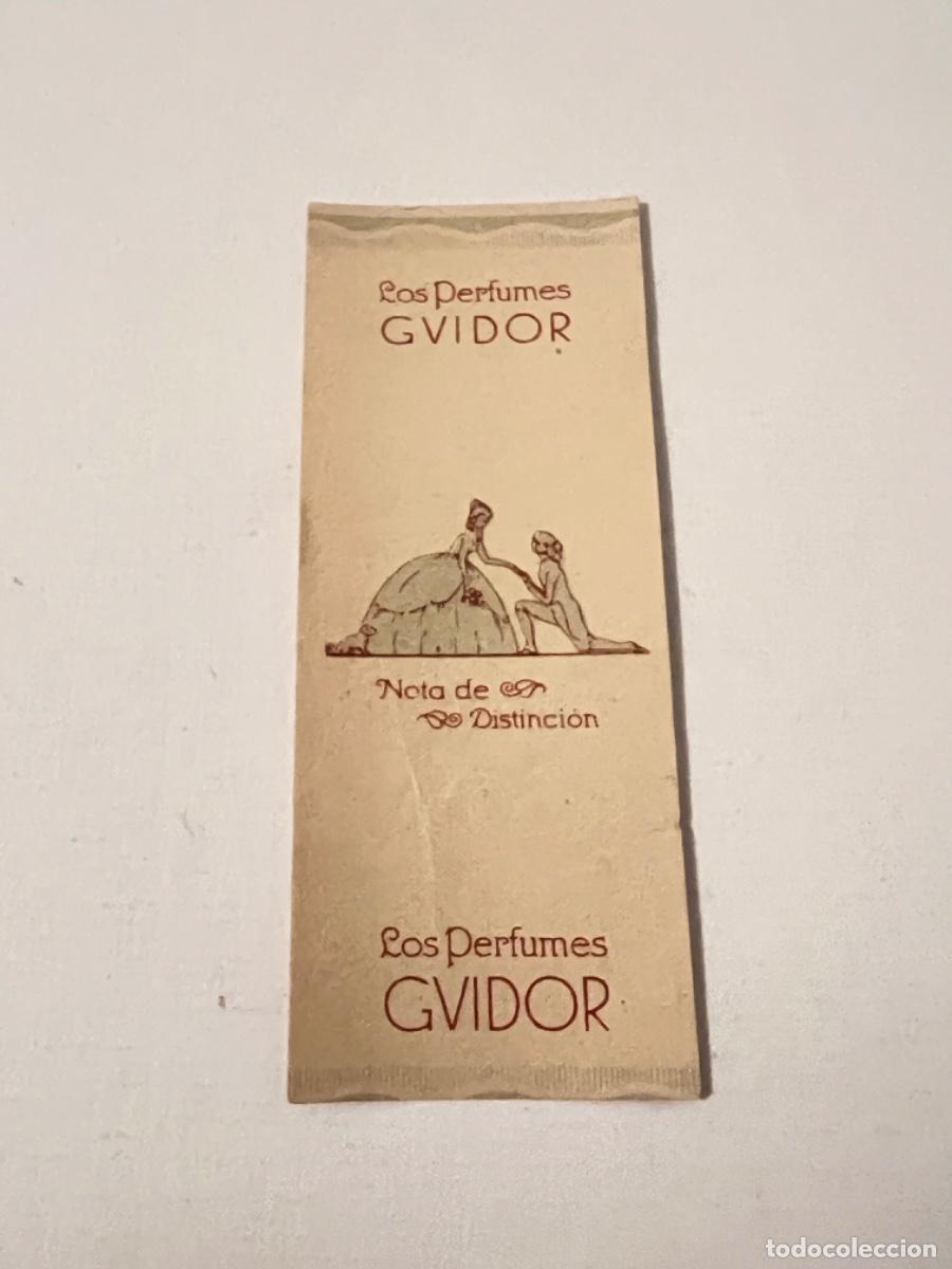 Otros art&iacute;culos de coleccionismo en papel: Tarjeta publicidad LOS PERFUMES GUIDOR