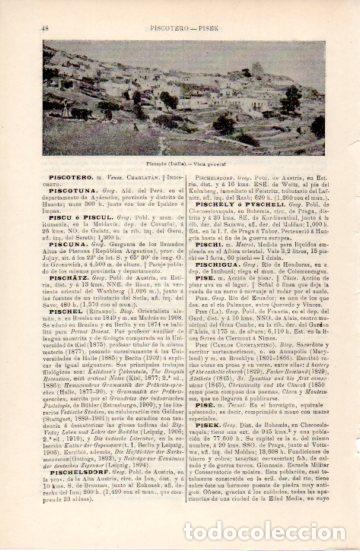Paper Collecting Others: LAMINA ESPASA V52329: Vista de Piscopio, Italia