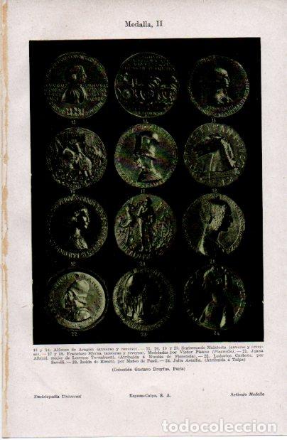Sammelleidenschaft Andere Papierartikel: LAMINA ESPASA V52432: Medallas, Colecci&oacute;n Gustavo Dreyfus