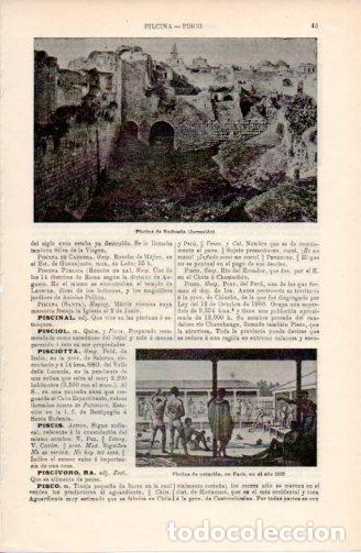 Paper Collecting Others: LAMINA ESPASA V52328: Piscina de Betheada, Jerusalen