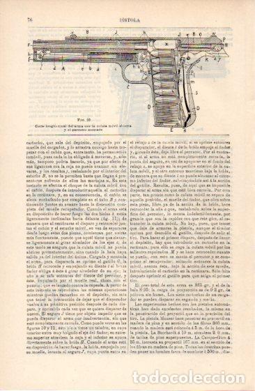 Paper Collecting Others: LAMINA ESPASA V52335: Corte longitudinal de una pistola