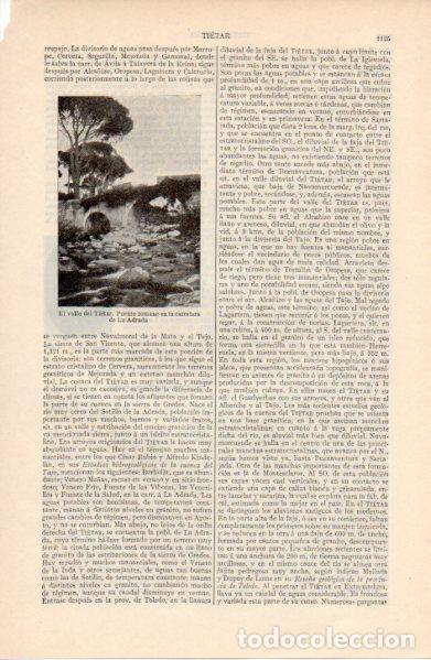 Sammelleidenschaft Andere Papierartikel: LAMINA ESPASA V52767: Puente en el valle del Tietar