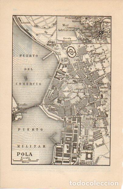 Collectionnisme Papier divers: LAMINA ESPASA V52413: Plano de Pola