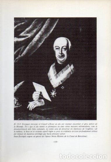 Altri oggetti di carta: LAMINA V54017: Juan Escoiquiz gravat de l'epoca - Antoni Rovira i Virgili