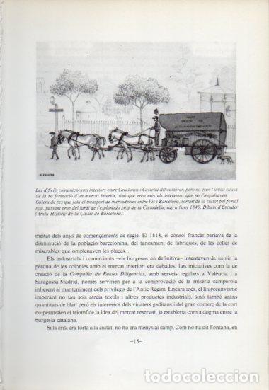 Otros art&iacute;culos de coleccionismo en papel: LAMINA V54032: Galera de pes any 1840, dibuix d'Escuder - Antoni Rovira i Virgili