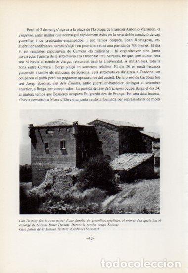 Otros art&iacute;culos de coleccionismo en papel: LAMINA V54030: Casa pairal de la familia Tristany d'Ardevol, Solsones - Antoni Rovira i Virgili