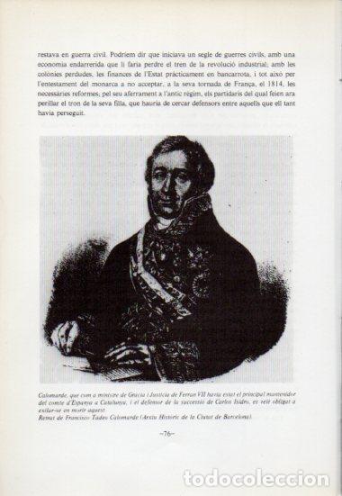 Otros art&iacute;culos de coleccionismo en papel: LAMINA V54040: Retrat de Francisco Tadeo Calomarde - Antoni Rovira i Virgili