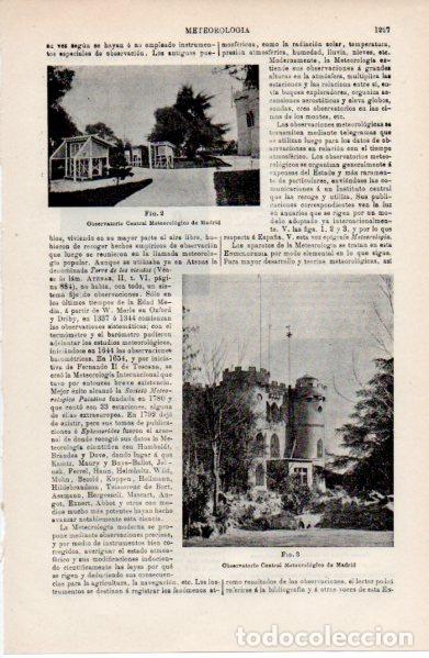 Paper Collecting Others: LAMINA ESPASA V52633: Observatorio Meteorologico de Madrid