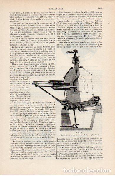 Otros art&iacute;culos de coleccionismo en papel: LAMINA ESPASA V52631: Horno electrico de Stassano