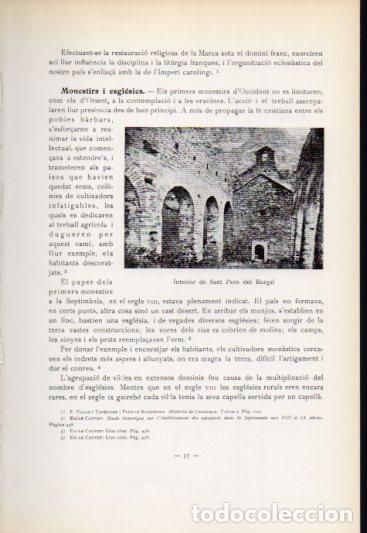 Otros art&iacute;culos de coleccionismo en papel: LAMINA V54165: Sant Pere del Burgal - Antoni Rovira i Virgili