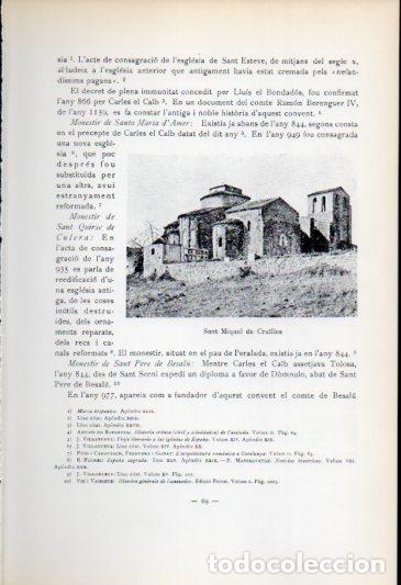 Otros art&iacute;culos de coleccionismo en papel: LAMINA V54172: Sant Miquel de Cruilles - Antoni Rovira i Virgili