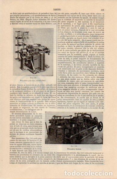 Otros art&iacute;culos de coleccionismo en papel: LAMINA ESPASA V52698: Peinadora Lister