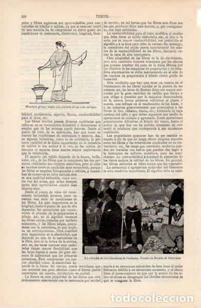 Outros artigos de papel: LAMINA ESPASA V52691: Cofradia de las hilanderas de Ondarroa por R de Zubiaurre