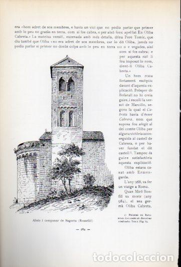 Outros artigos de papel: LAMINA V54202: Absis i campanar de Sagorra - Antoni Rovira i Virgili