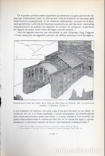 Outros artigos de papel: LAMINA V54210: Cindri de la volta de Sant Pon&ccedil; de Corbera, reconstruccio ideal - Antoni Rovira i Vir