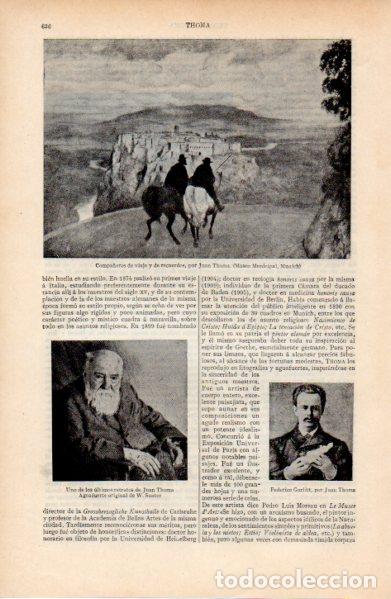 Paper Collecting Others: LAMINA ESPASA V52720: Obras por J. Thoma