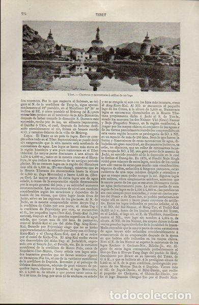 Paper Collecting Others: LAMINA ESPASA V52740: Chortens y monasterio en el Tibet