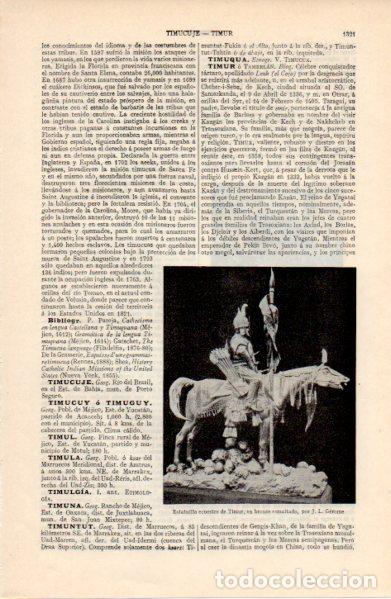 Collectionnisme Papier divers: LAMINA ESPASA V52788: Estatuilla de Timur por J. L. Gerome