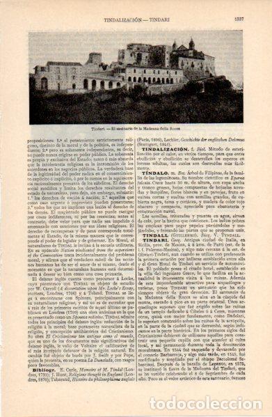 Outros artigos de papel: LAMINA ESPASA V52790: Santuario de la Madonna della Rocca en Tindari, Italia